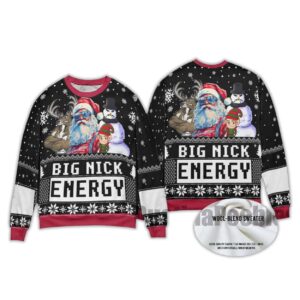 Alternative view of 2025 Big Nick Energy Ugly Sweater