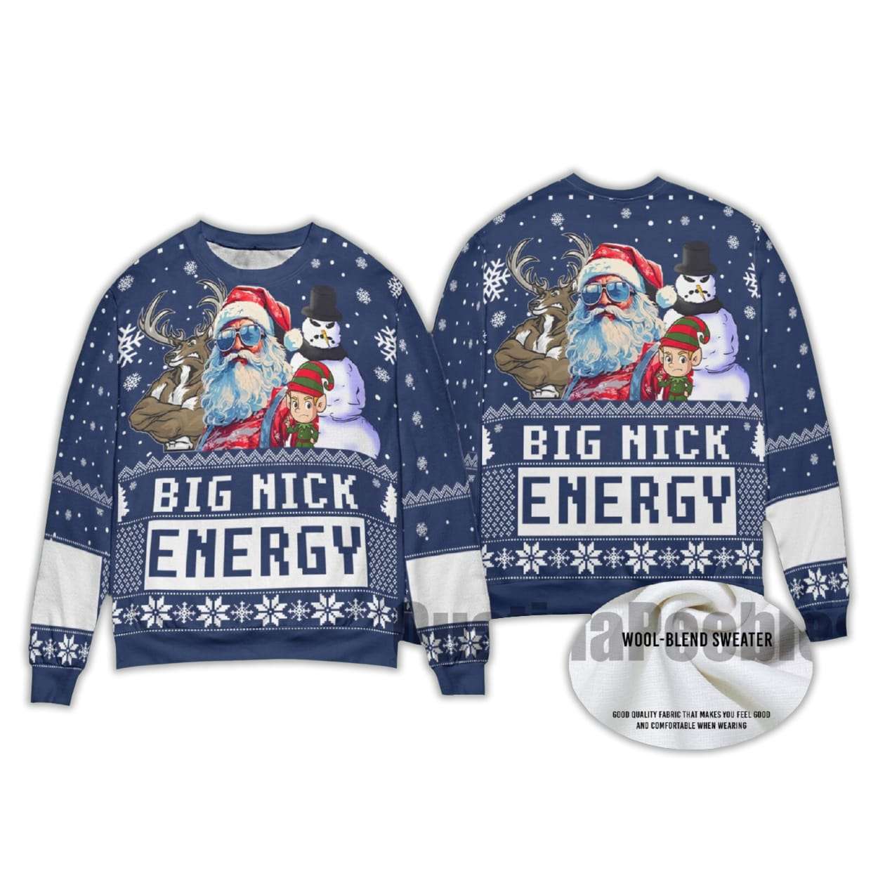 2025 Big Nick Energy Ugly Sweater