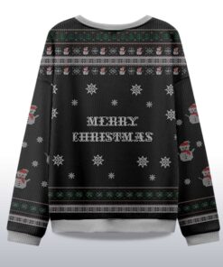 Alternative view of 2025 Black Cat Unleash Holiday Chaos Christmas Ugly Sweater