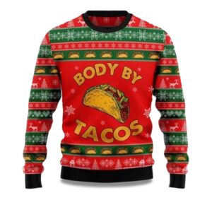 2025 Body By Taco Ugly Christmas Sweater