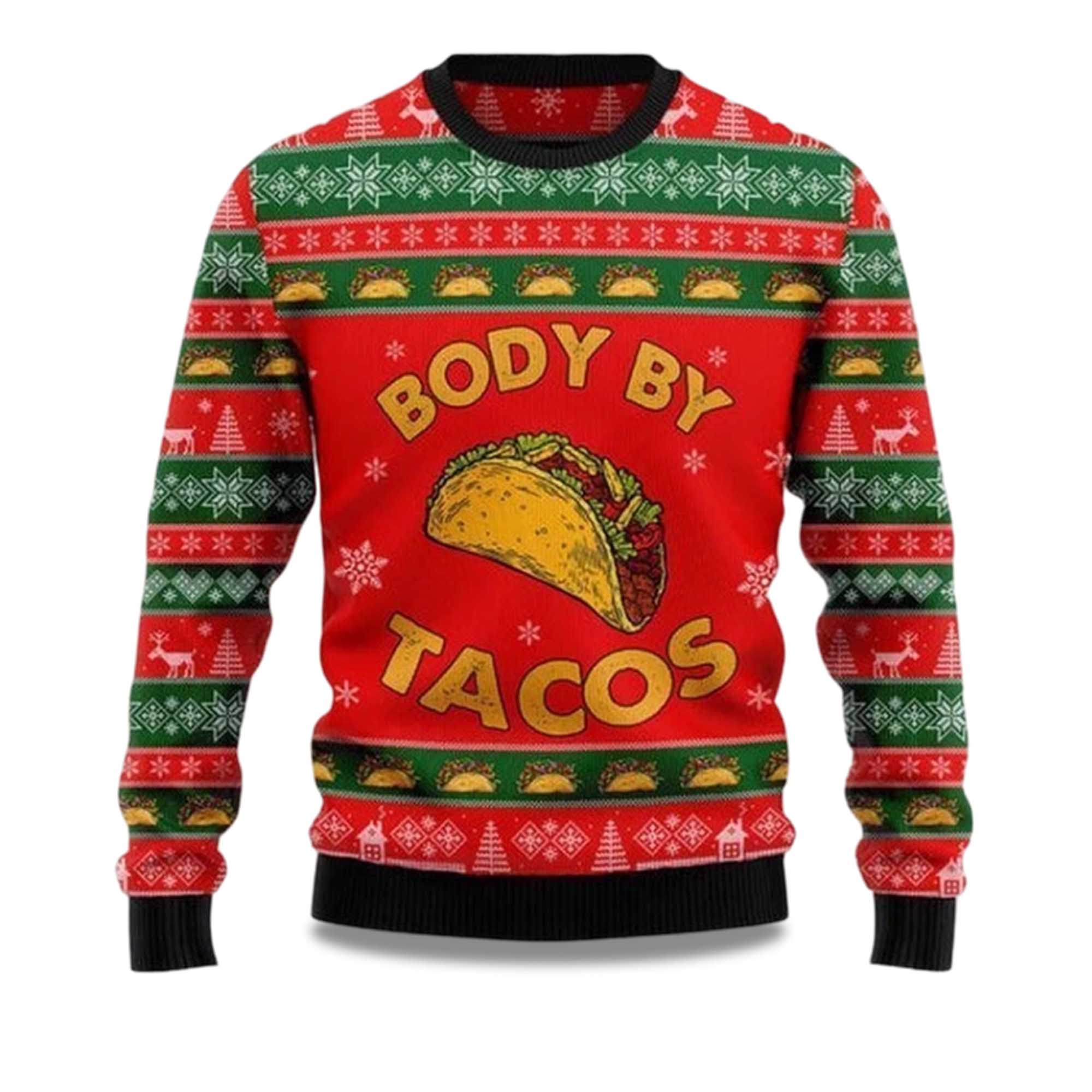 2025 Body By Taco Ugly Christmas Sweater