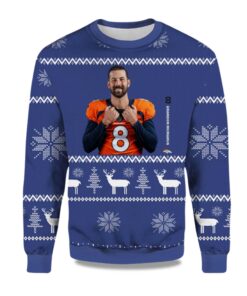 2025 Brandon McManus Player Of The Week Denver Broncos Ugly Sweater