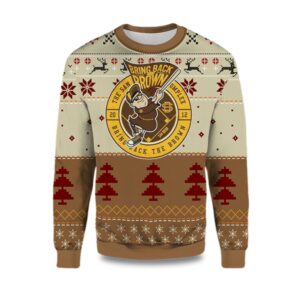 2025 Bring Back Brown San Diego Padres Ugly Christmas Sweater