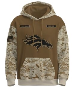Alternative view of 2025 Broncos Hunting Deer Hoodie