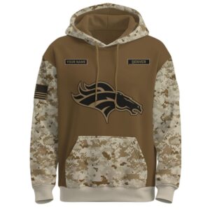 Alternative view of 2025 Broncos Hunting Deer Hoodie