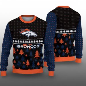 2025 Broncos Ugly Christmas Sweater - Grishko.com