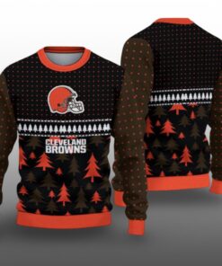 2025 Browns Ugly Christmas Sweater  