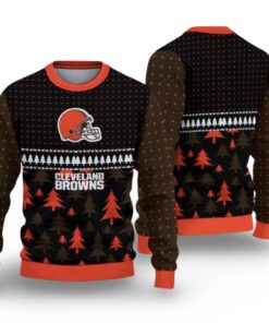 Alternative view of 2025 Browns Ugly Christmas Sweater  
