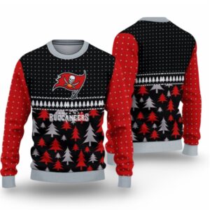 Alternative view of 2025 Buccaneers Festive Ugly Christmas Sweater - Grishko.com