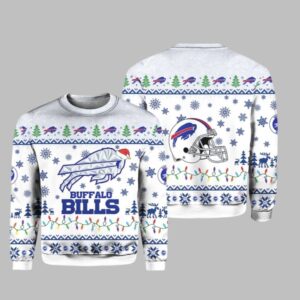 2025 Buffalo Bills Rivalries Cold Front Ugly Sweater - Grishko.com