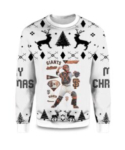 2025 Buster Posey San Francisco Giants Ugly Christmas Sweater