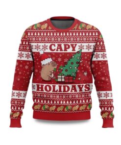 2025 Capy Holidays Ugly Christmas Sweater