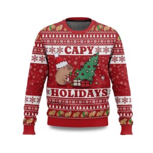 2025 Capy Holidays Ugly Christmas Sweater