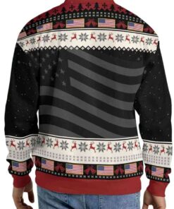 Alternative view of 2025 Charlie Kirk Freedom Ugly Sweater