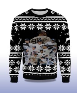 Alternative view of 2025 Chase For 28 New York Yankees Ugly Christmas Sweater