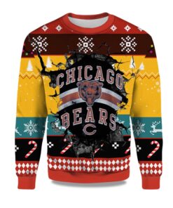 2025 Chicago Bears C Ugly Christmas Sweater