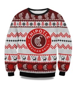2025 Chipotle Ugly Christmas Sweater
