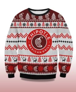 Alternative view of 2025 Chipotle Ugly Christmas Sweater