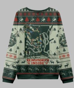Alternative view of 2025 Christmas Alien 426 Ugly Christmas Sweater  