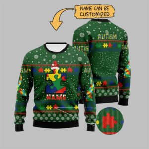 2025 Christmas Autism Awareness Ugly Sweater - Grishko.com