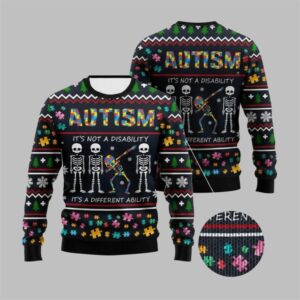2025 Christmas Autism Ugly Christmas Sweater - Grishko.com
