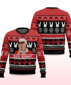 Alternative view of 2025 Christmas Bad Bunny Ugly Sweater