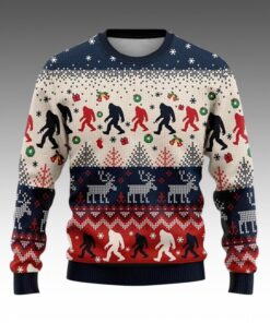 Alternative view of 2025 Christmas Bigfoot Ugly Sweater  