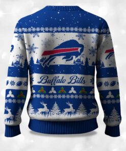 Alternative view of 2025 Christmas Bills Festive Reindeer & Tree Ugly Sweater