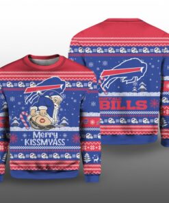 2025 Christmas Bills Merry Kissmyass Santa Claus Ugly Sweater  