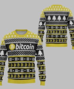 2025 Christmas Bitcoin Ugly Christmas Sweater  