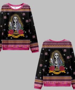 2025 Christmas Blessed And Stressed Ugly Christmas Sweater  
