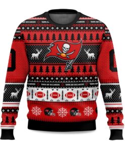 2025 Christmas Buccaneers Personalized Ugly Sweater