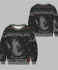 2025 Christmas But Festive Ugly Sweater  