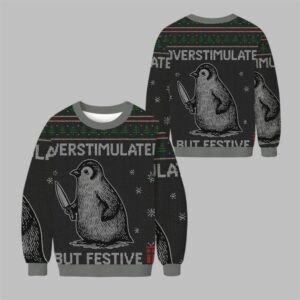 2025 Christmas But Festive Ugly Sweater - Grishko.com