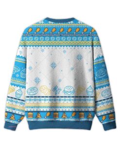 Alternative view of 2025 Christmas Calories Don't Count Right Ugly Christmas Sweater