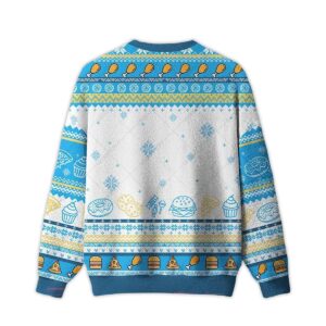 Alternative view of 2025 Christmas Calories Don't Count Right Ugly Christmas Sweater