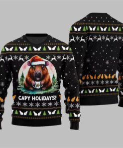 Alternative view of 2025 Christmas Capy Holiday Ugly Sweater  