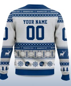 Alternative view of 2025 Christmas Colts Personalized Ugly Sweater