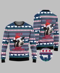 2025 Christmas Cow Have a Dairy Christmas Ugly Christmas Sweater  
