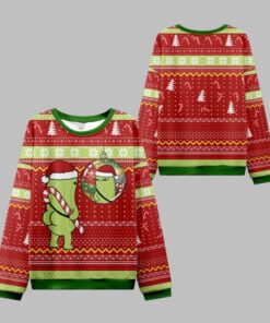 2025 Christmas Cucumber Ugly Christmas Sweater  