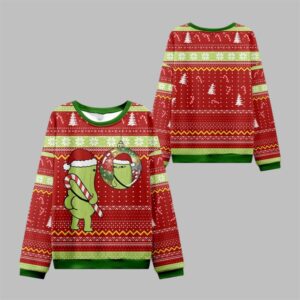 2025 Christmas Cucumber Ugly Christmas Sweater - Grishko.com