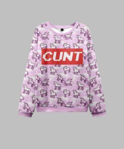 Alternative view of 2025 Christmas Cunt Horse Ugly Christmas Sweater  