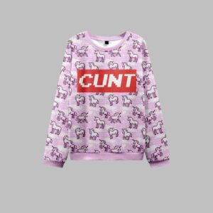 Alternative view of 2025 Christmas Cunt Horse Ugly Christmas Sweater - Grishko.com