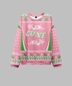 Alternative view of 2025 Christmas Cunt Stars Ugly Christmas Sweater  