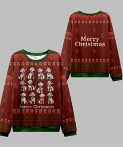 2025 Christmas Cute Pet Dog Lover Ugly Sweater  