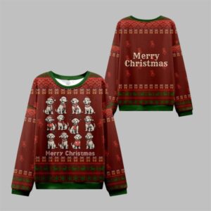 2025 Christmas Cute Pet Dog Lover Ugly Sweater - Grishko.com