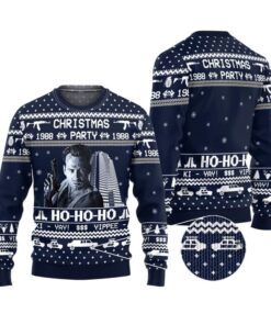 Alternative view of 2025 Christmas Die Hard Party 1988 Ugly Christmas Sweater  