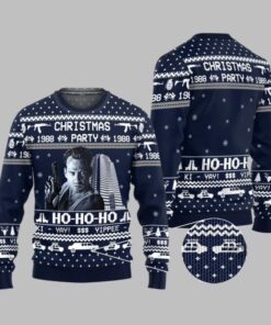 2025 Christmas Die Hard Party 1988 Ugly Christmas Sweater  