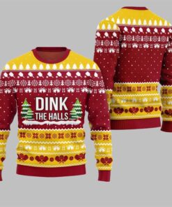 2025 Christmas Dink the Halls Ugly Christmas Sweater  