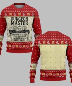 2025 Christmas DND Dungeon Master The Weaver Of Lore & Fate Ugly Sweater  